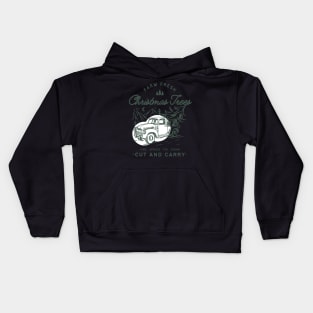 Christmas Trees Kids Hoodie